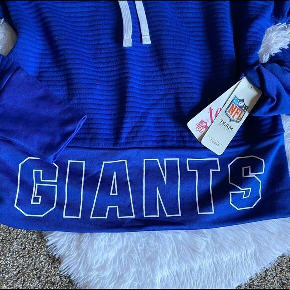NFL New York Giants Football Pullover Hoodie Sweatshirt
Size Teen XL 15/17 NWT - Picture 6 of 6